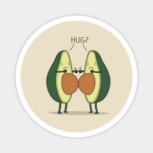 Avocado Hug Magnet